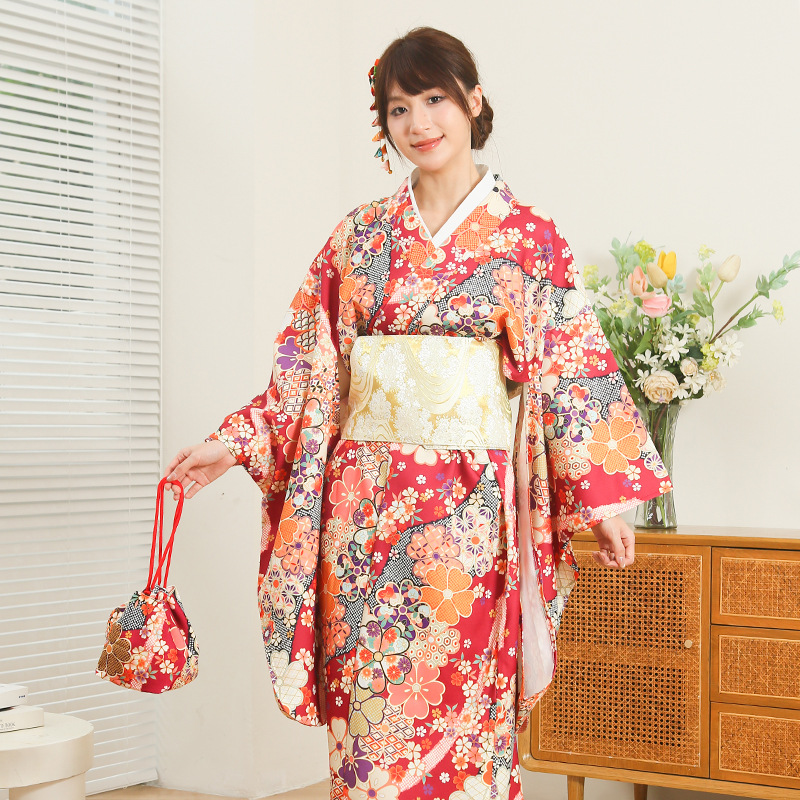 Women Formal Wear Ethnic - Japanese Kimono Women's Improved Version Casual