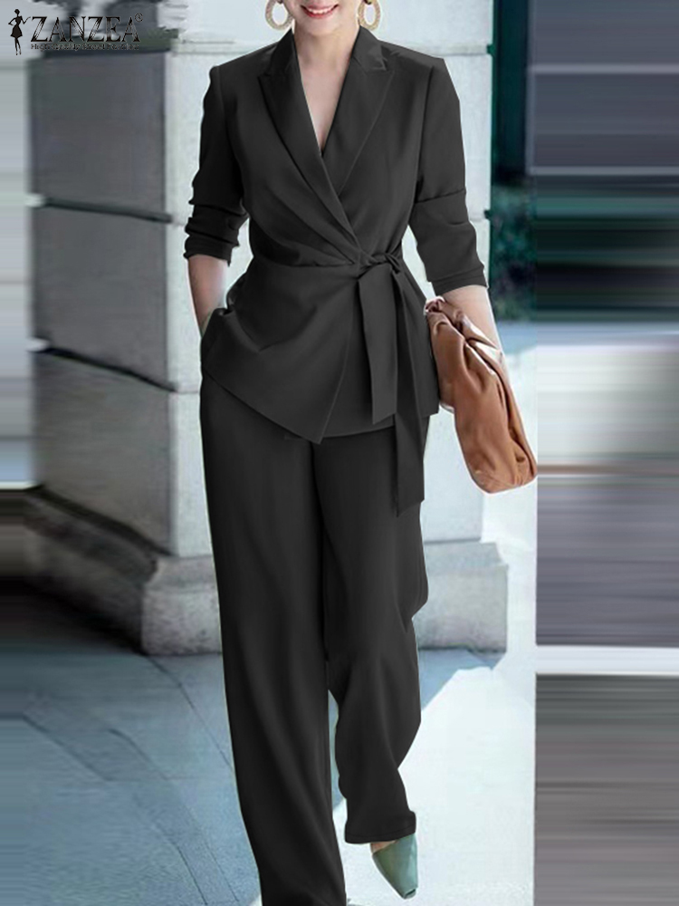 ZANZEA Spring 2pcs Office Wome - Women Formal Wear Set review and price