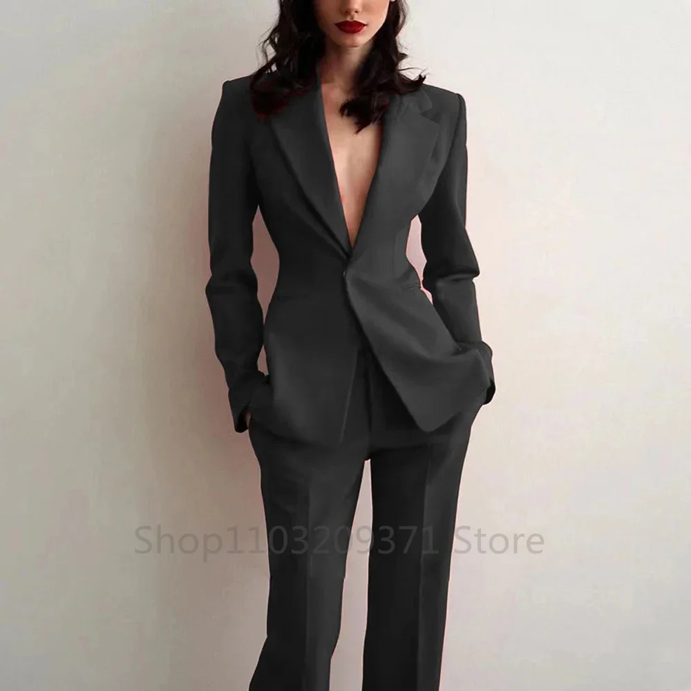 Women's Suit Party Wedding Plu - Blazer Set Women Formal review and price
