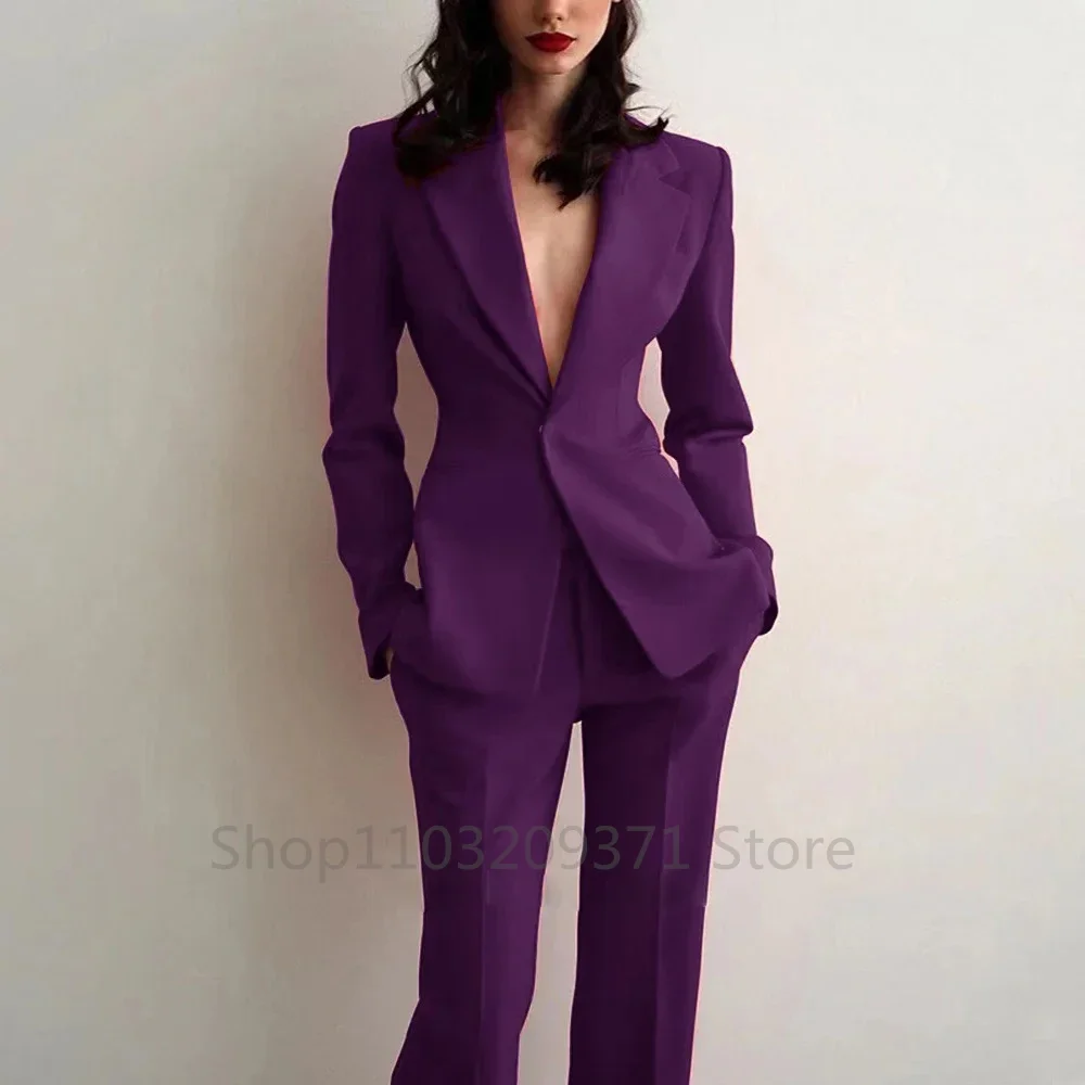 Women's Suit Party Wedding Plu - Blazer Set Women Formal review and price