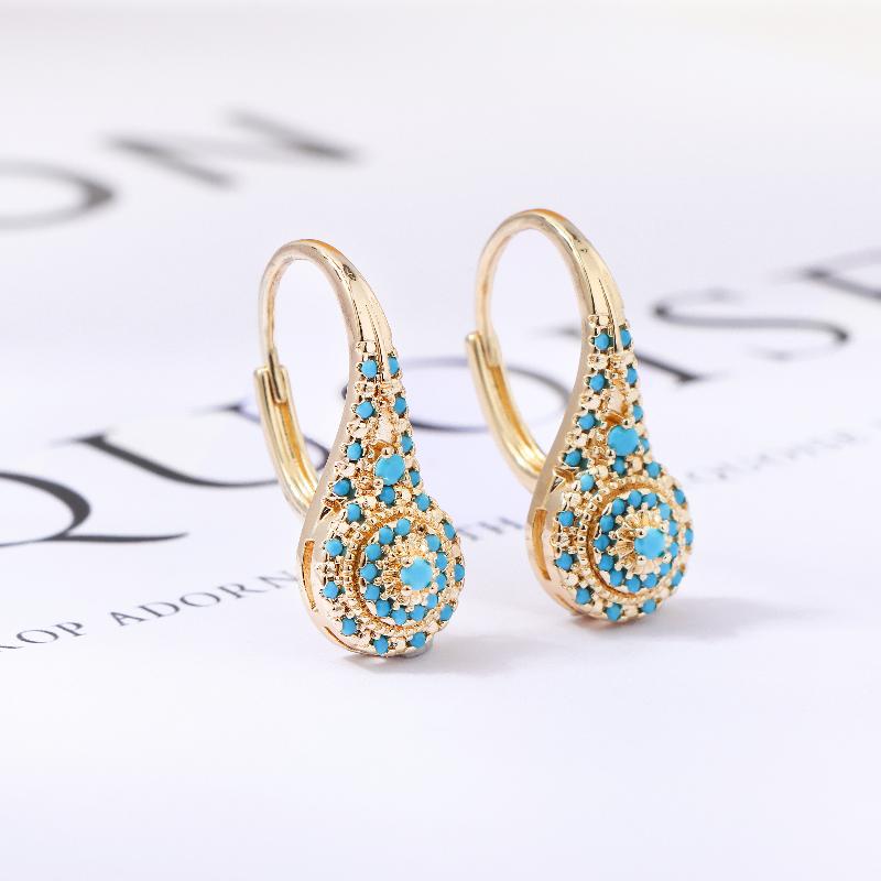 Ethnic Creative Turquoise Earr - Women Formal Wear Ethnic review and price