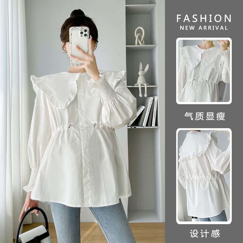 Long Sleeve Shirts Womens Cott - Women Formal Wear Korean review and price