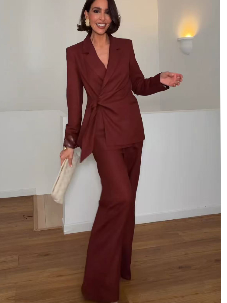 Fashion Office Ladies Blazer P - Women Formal Wear Set review and price