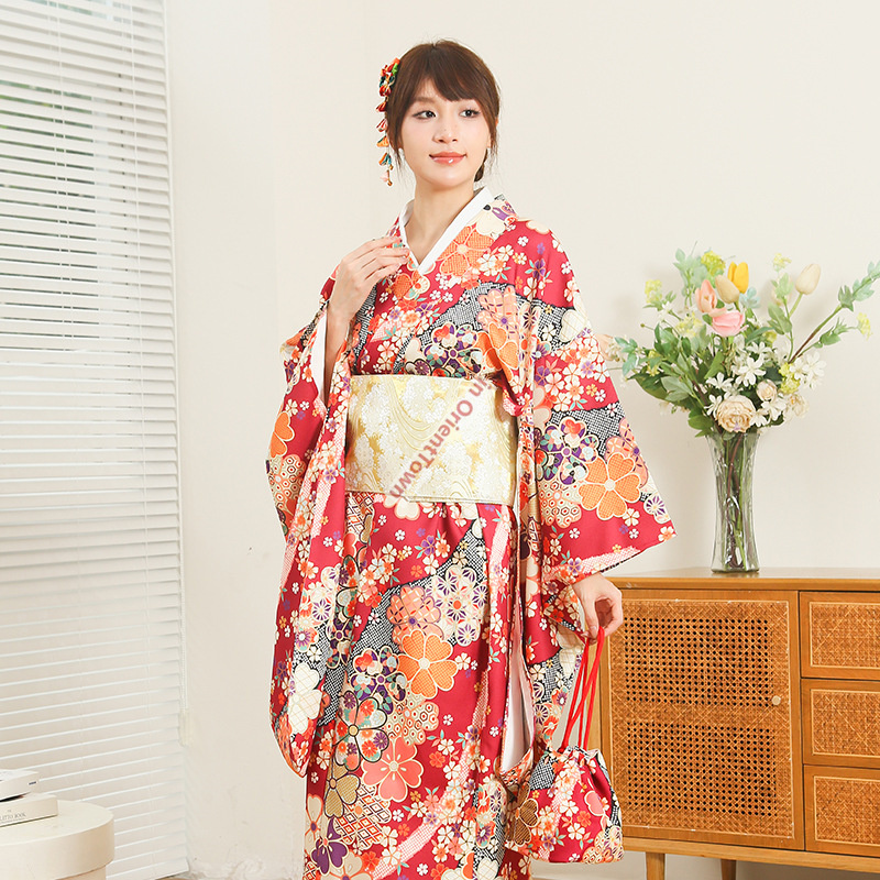 Japanese Kimono Women's Improv - Women Formal Wear Ethnic review and price