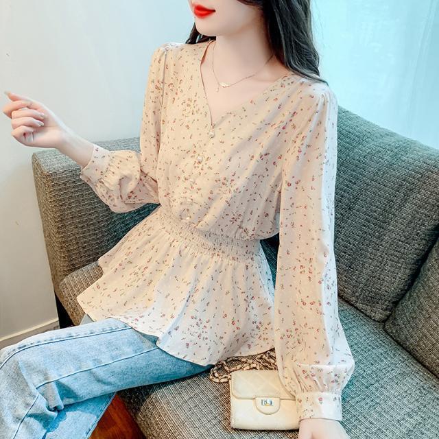 Long Sleeve Shirts Womens Plai - Women Formal Wear Korean review and price