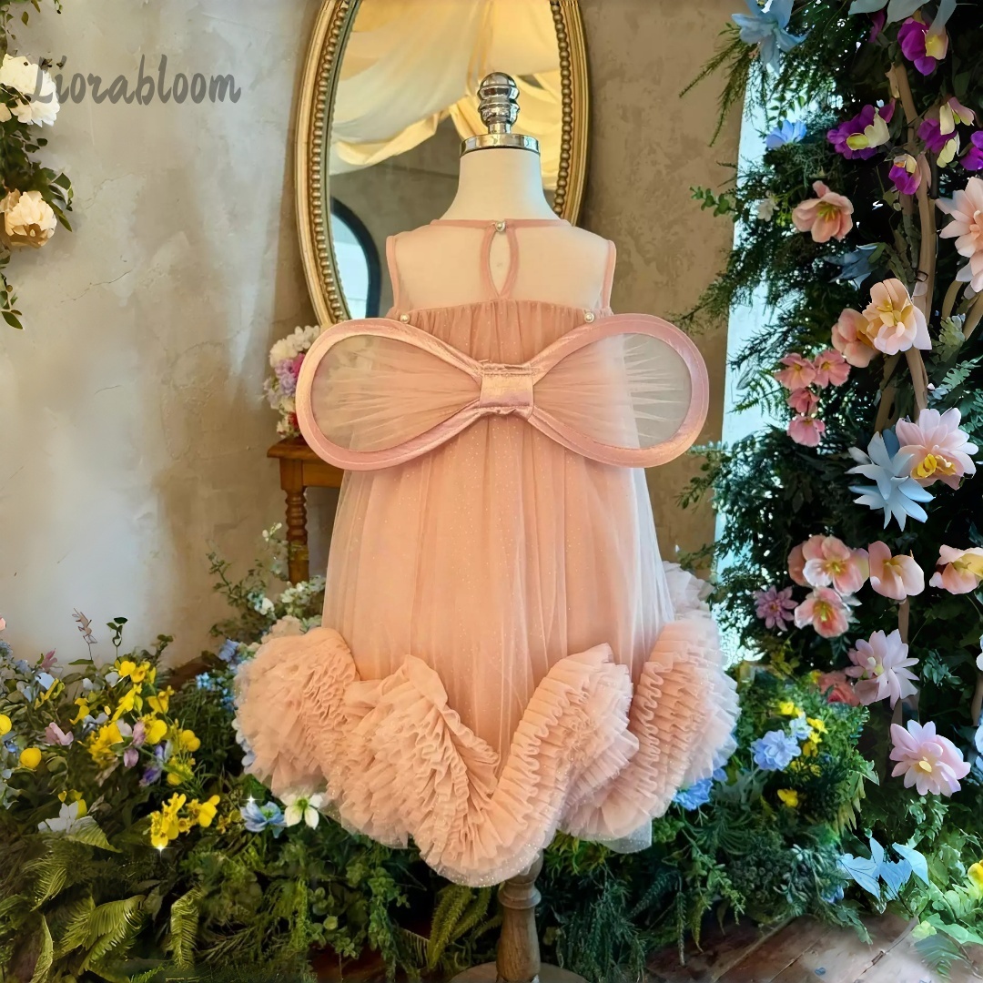 Girls' Pink Winged Dress Fluff - Women Formal Wear H&M review and price
