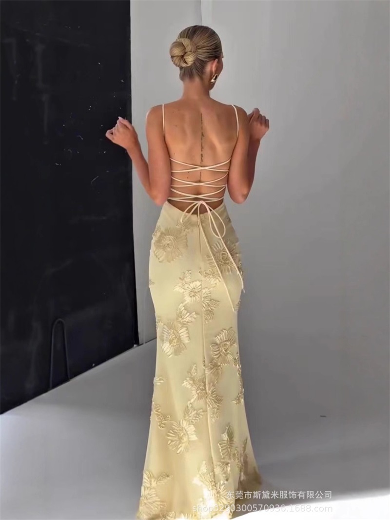 Yellow Embroidery Women Prom D - Women'S Holiday Formal Wear review and price