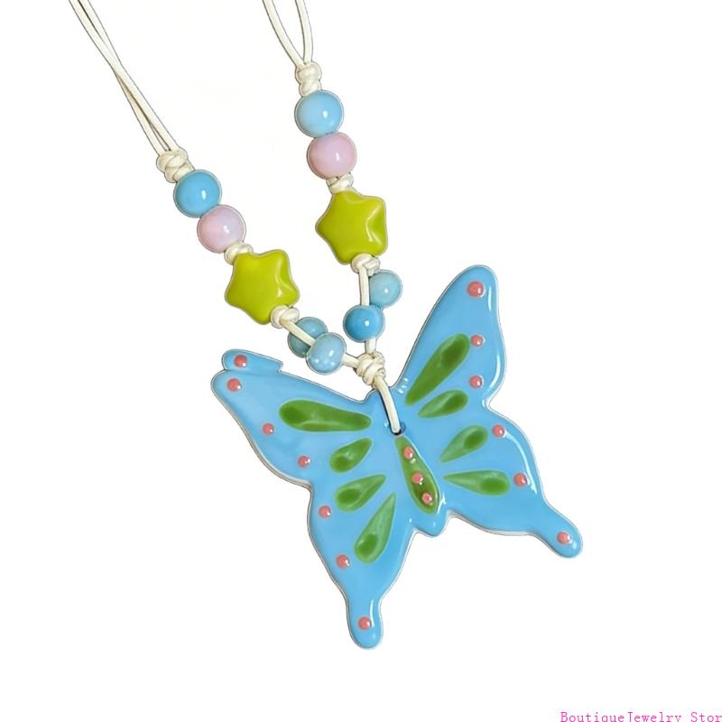E1PE Stylish Butterfly Charm N - Women Formal Wear Ethnic review and price