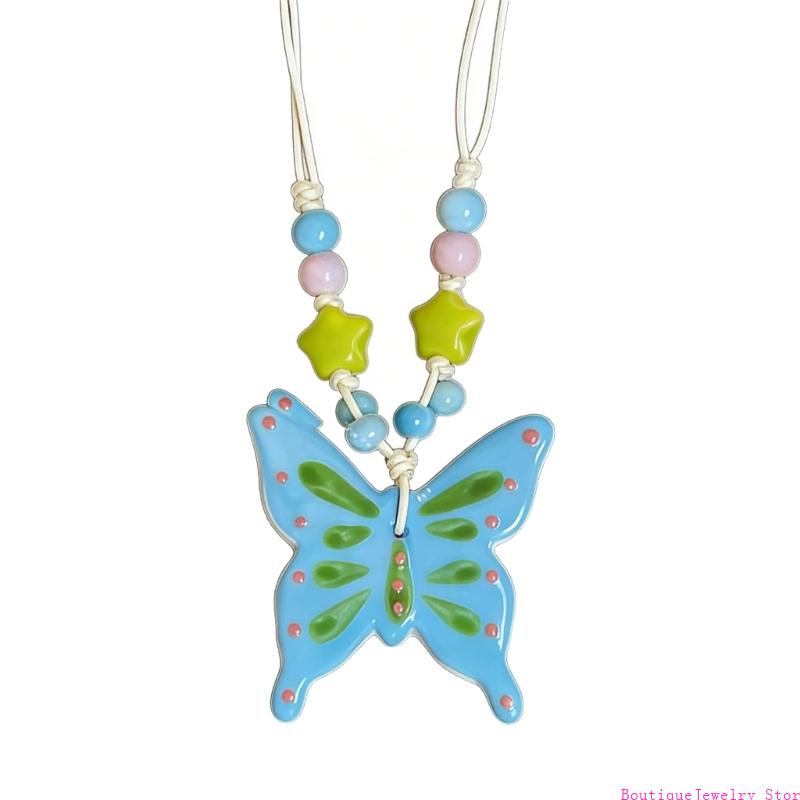 E1PE Stylish Butterfly Charm N - Women Formal Wear Ethnic review and price