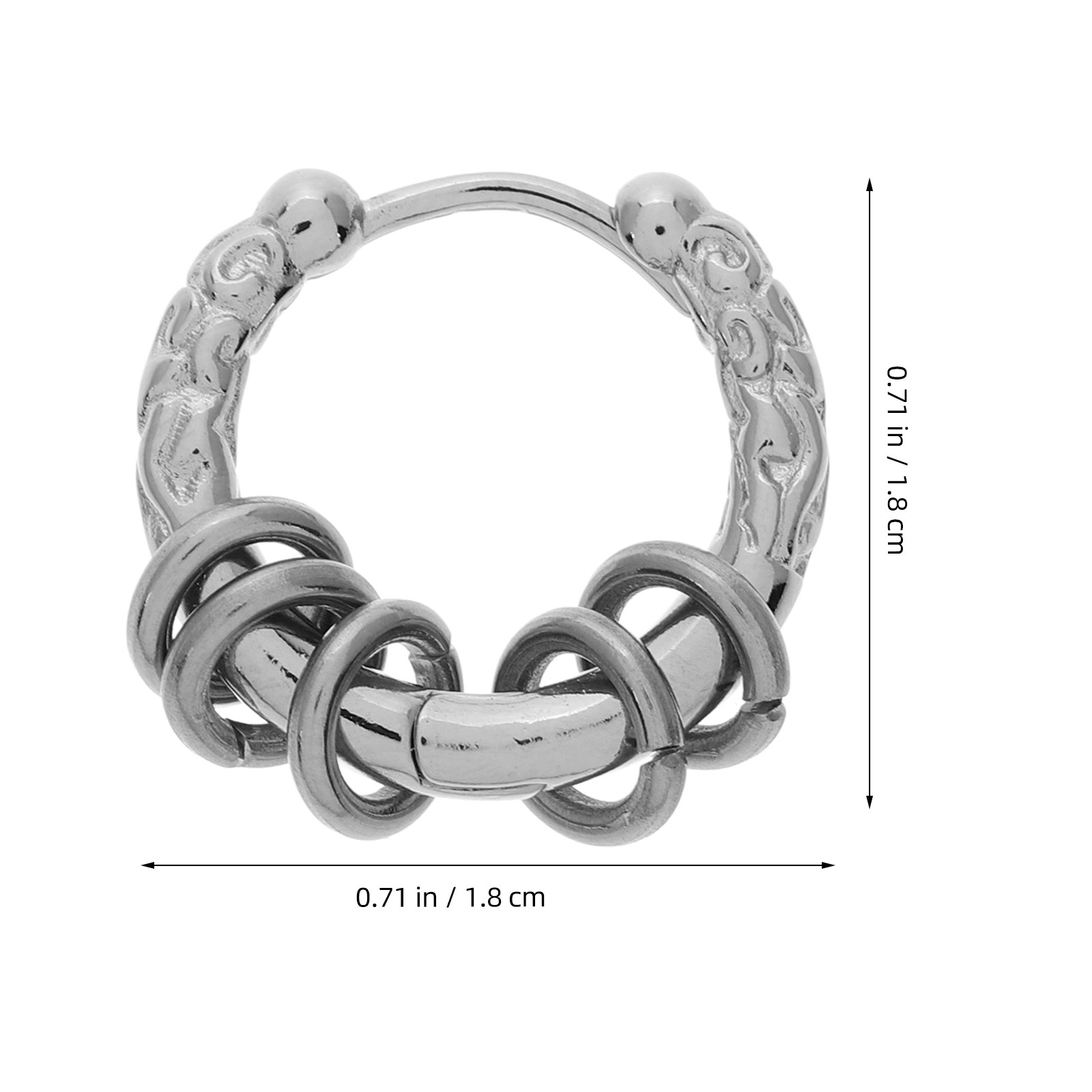 Thick Hoop Earrings for Women  - Women Formal Wear Ethnic review and price