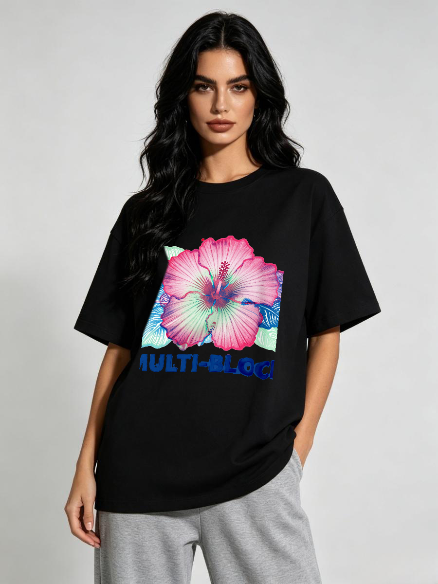 T Shirts Woman Block Print Han - Women Formal Wear Ethnic review and price