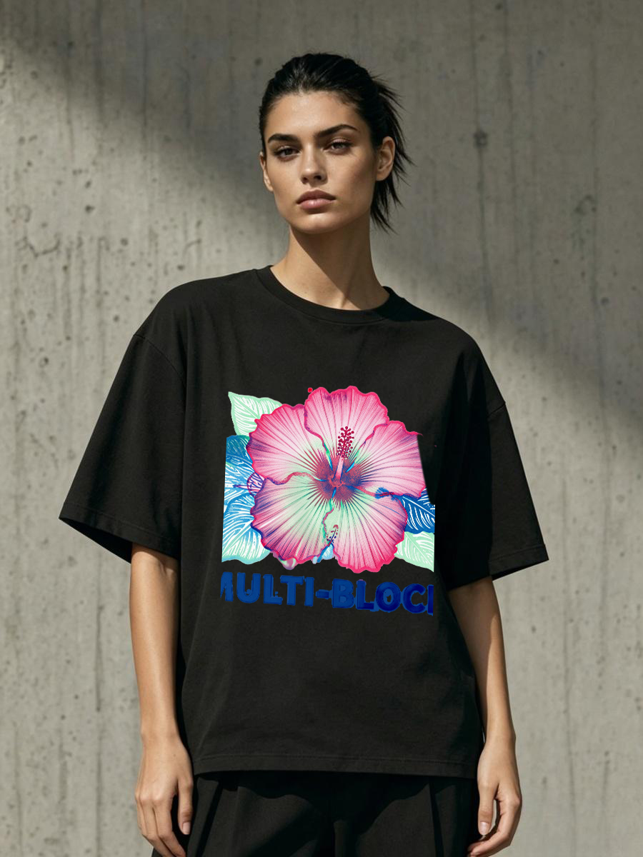 T Shirts Woman Block Print Han - Women Formal Wear Ethnic review and price