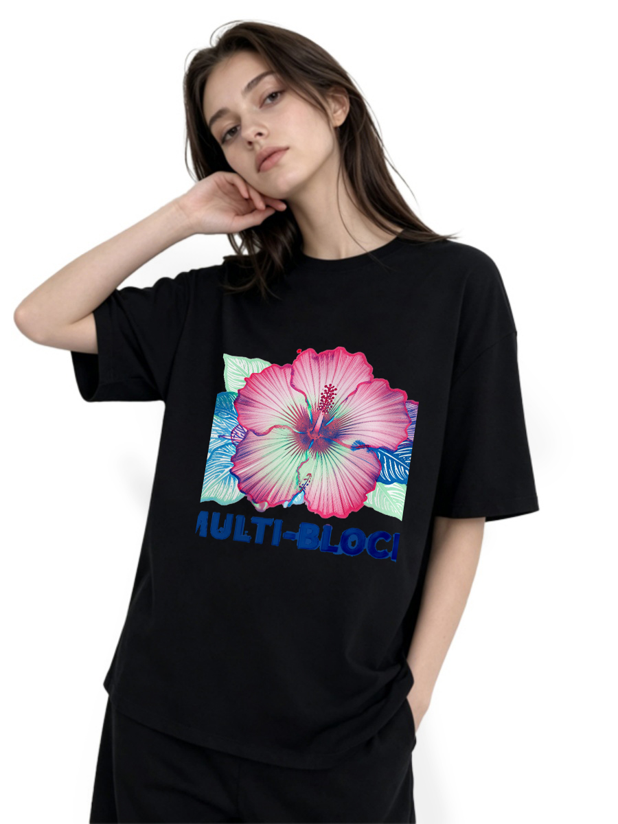 T Shirts Woman Block Print Han - Women Formal Wear Ethnic review and price