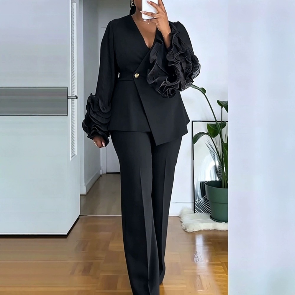 Women's 2‑Piece Pant Suit Deep - Women Formal Wear Set review and price