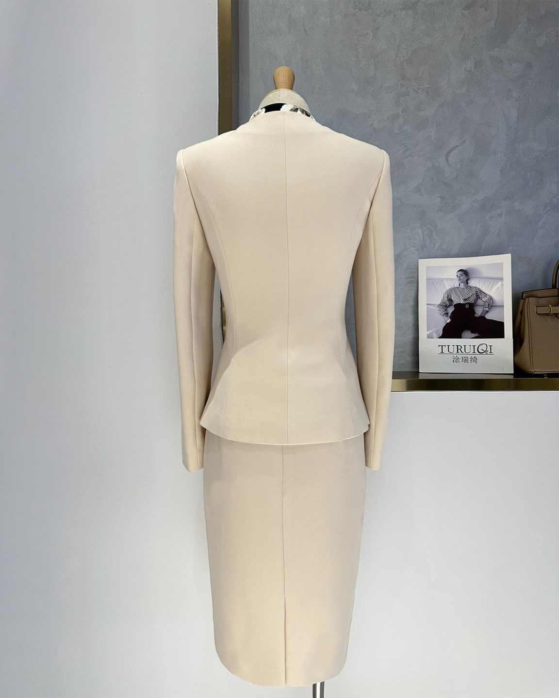 Elegant Peplum Women Suit Set  - Women Formal Wear For Conference review and price
