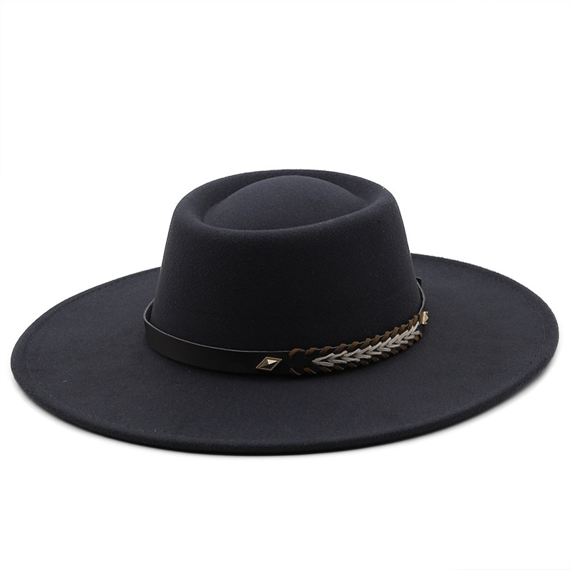 Classic Felt Wide Brim Panama  - Women Formal Wear Ethnic review and price