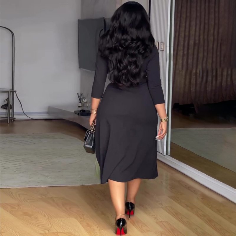 Fashion Color Block A Line Dre - Women Formal Wear H&M review and price