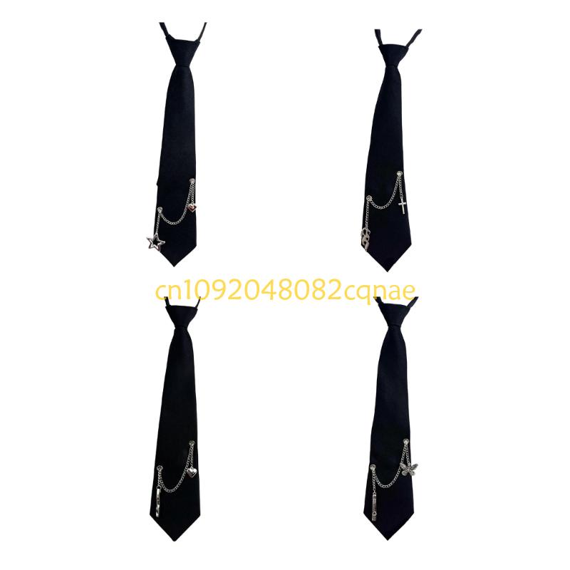 Korean Necktie Zipper Closure  - Women Formal Wear Korean review and price