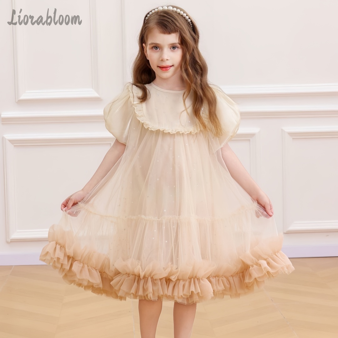 Girls' Khaki Tulle Dress Simpl - Women Formal Wear H&M review and price