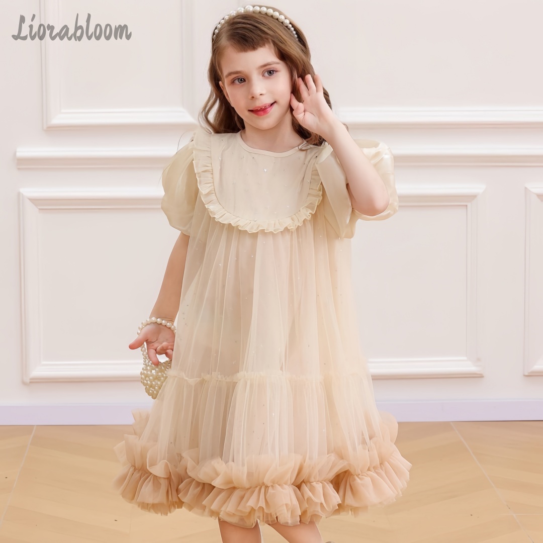 Girls' Khaki Tulle Dress Simpl - Women Formal Wear H&M review and price