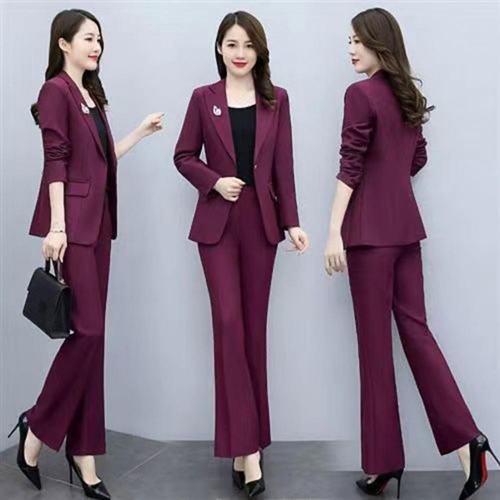 2 Pcs/Set Lady Formal Coat Pan - Women Formal Wear Set review and price