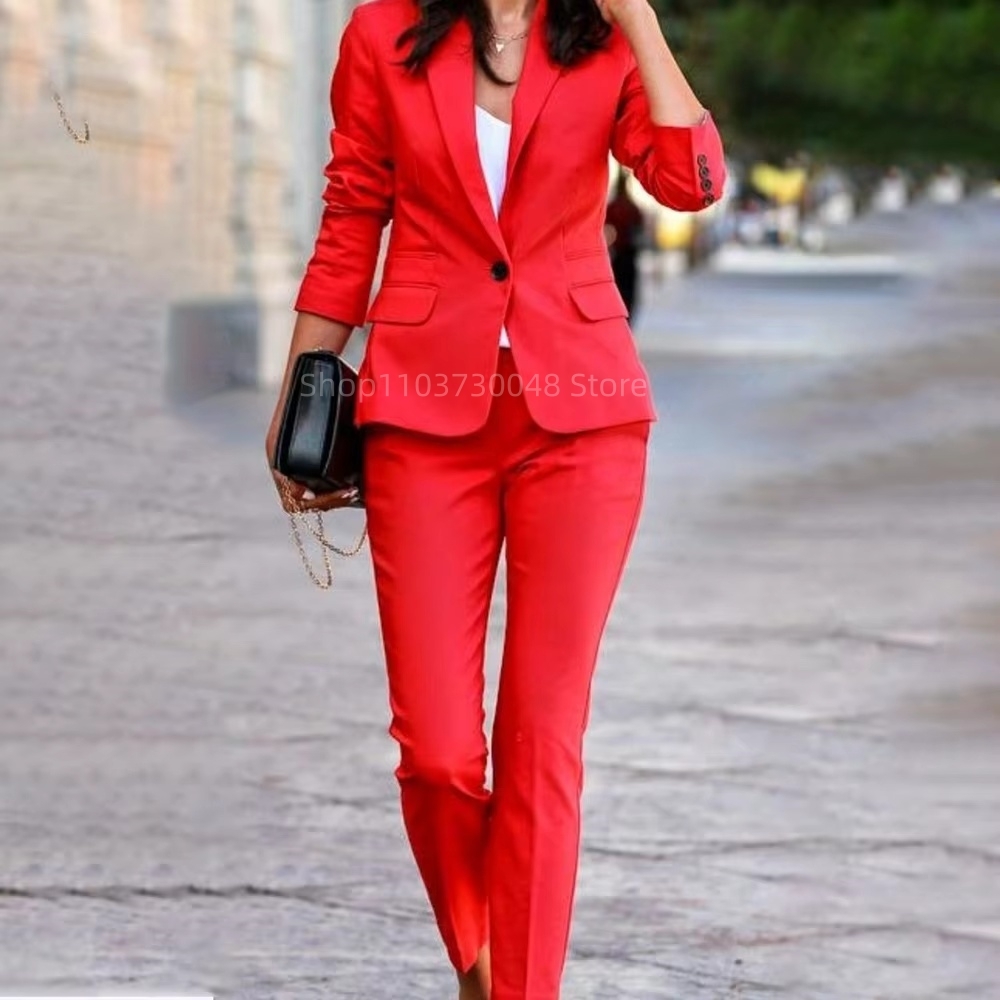Fashion Office Ladies Blazer a - Women Formal Wear Set review and price